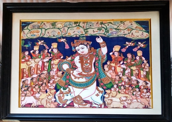Gowarthana Krishna Mysore Painting