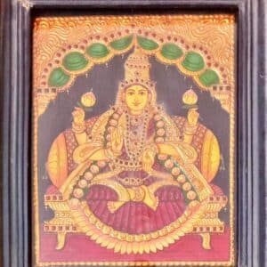 Goddess Sri Lakshmi Tanjore Painting